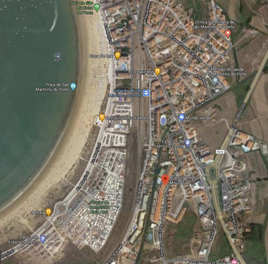 Appartement 6 Personnes São Martinho do Porto Esterno foto